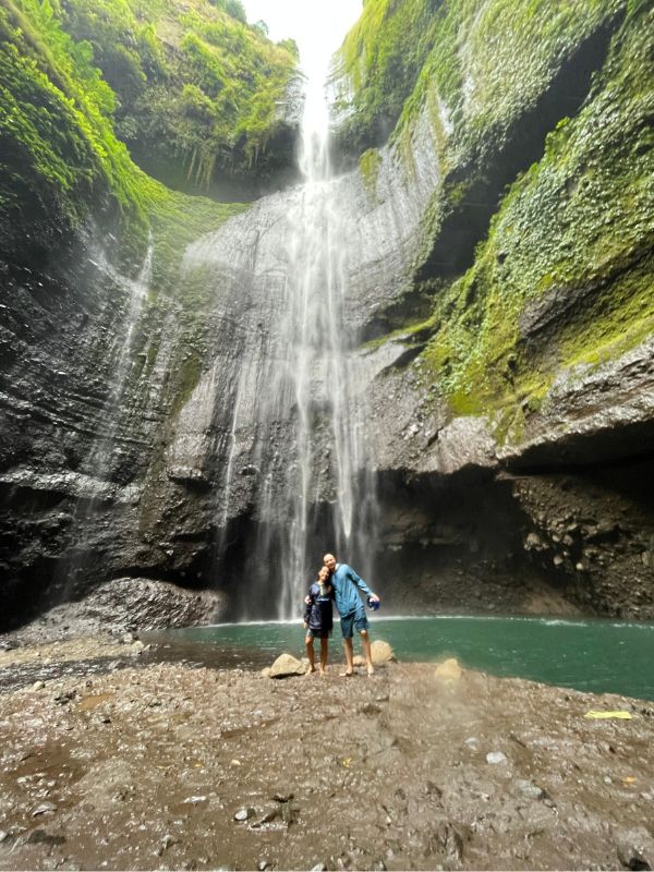 Madakaripura Waterfall Tour in the tropical gorge of East Java